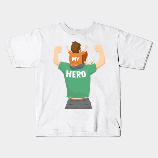 My Hero Kids T-Shirt by YungBick